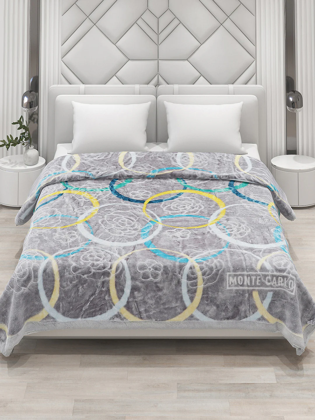 Printed Double Bed Blanket for Heavy Winter -2 Ply - Image 4