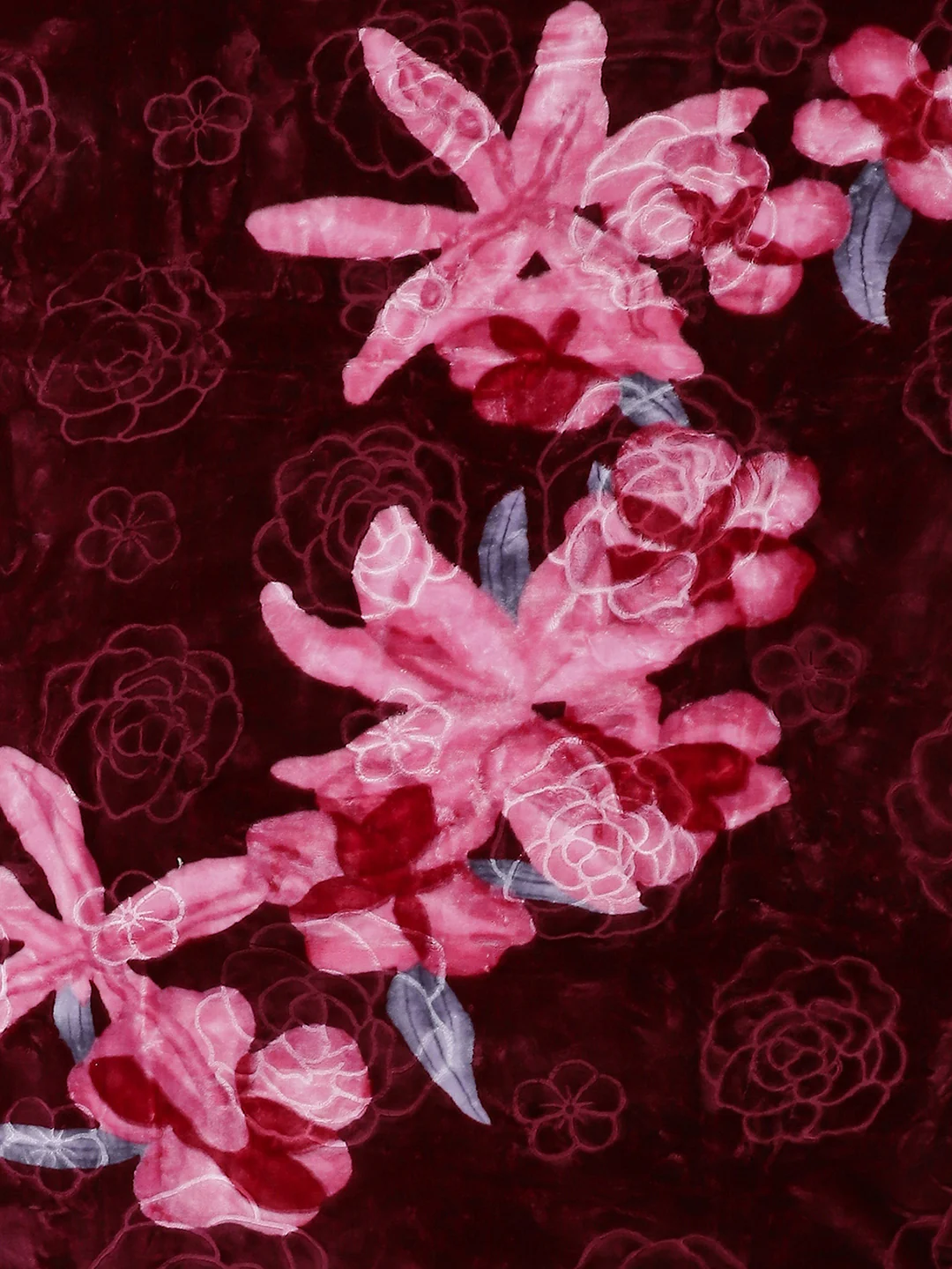 Printed Double Bed Blanket for Heavy Winter -2 Ply - Image 9