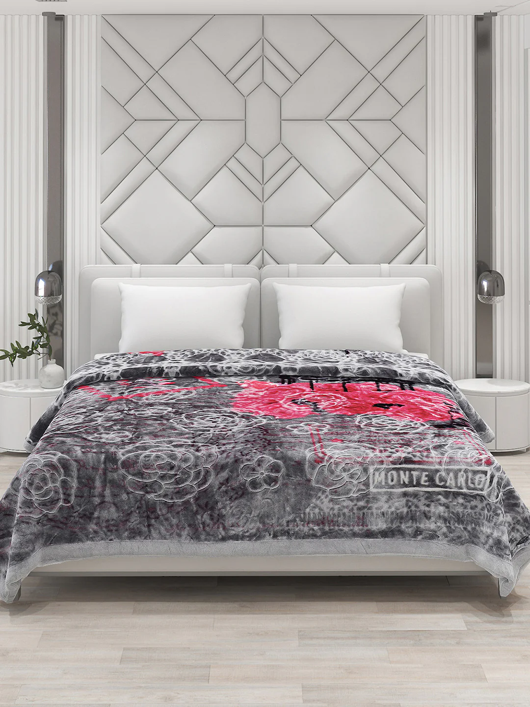 Printed Double Bed Blanket for Heavy Winter -2 Ply - Image 3