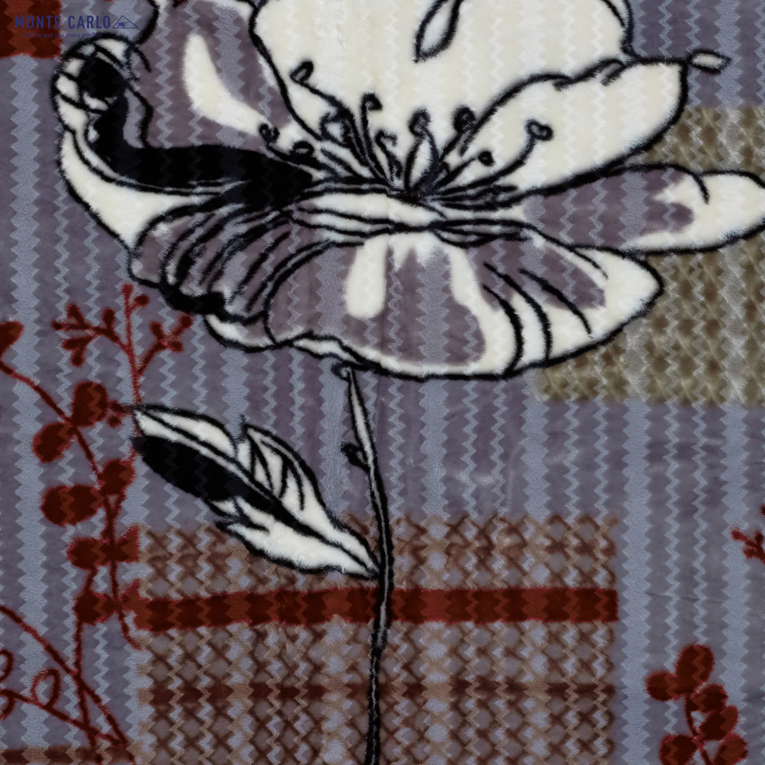 Printed Double Bed Blanket for Heavy Winter -2 Ply - Image 7