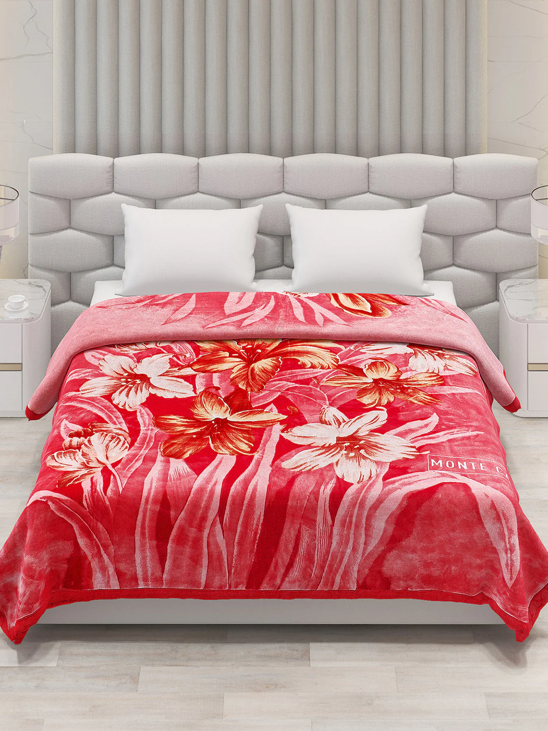 Printed Double Bed Blanket for Heavy Winter -2 Ply - Image 2