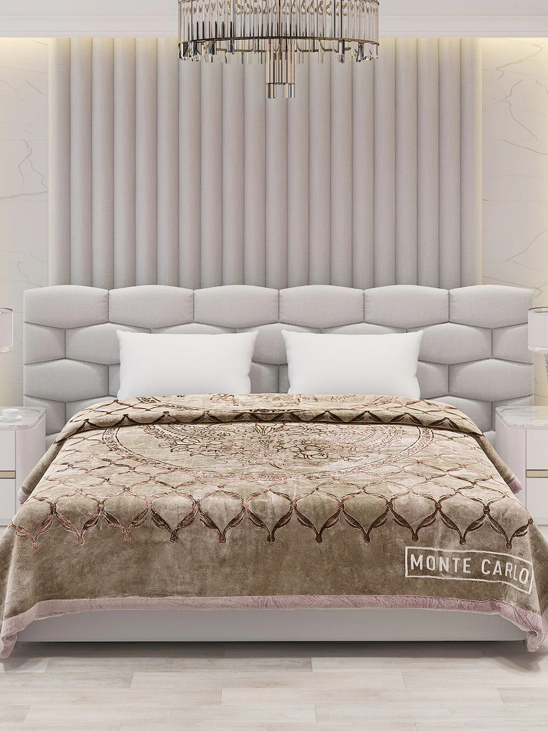 Printed Double Bed Blanket for Heavy Winter -2 Ply - Image 3