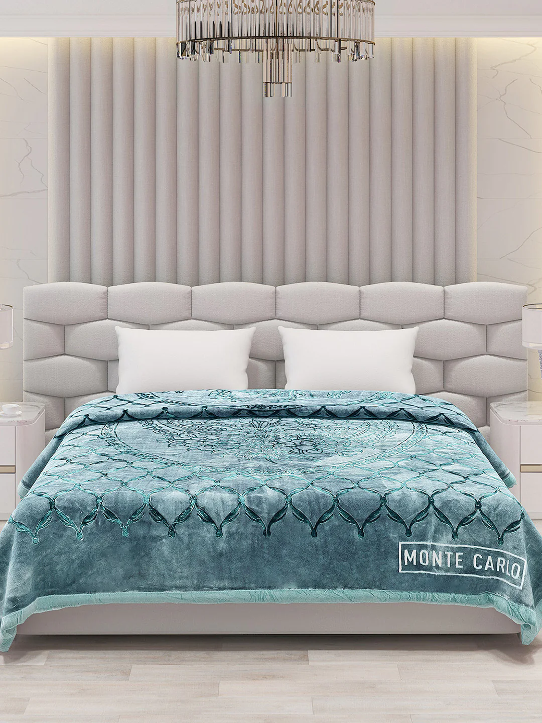 Printed Double Bed Blanket for Heavy Winter -2 Ply - Image 3