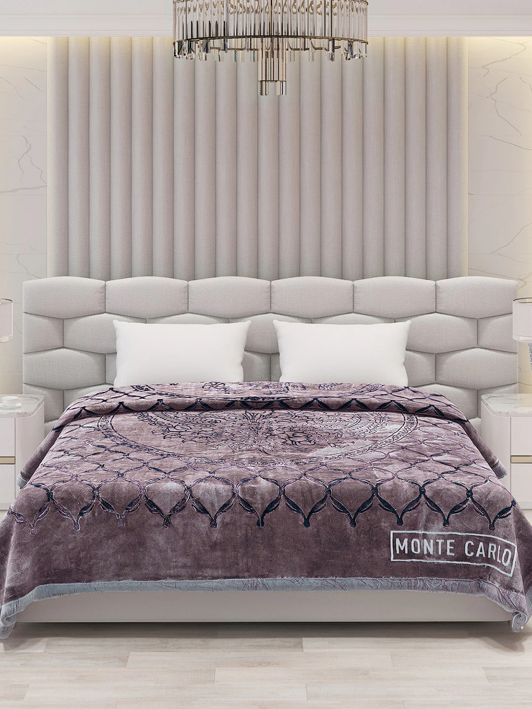 Printed Double Bed Blanket for Heavy Winter -2 Ply - Image 3