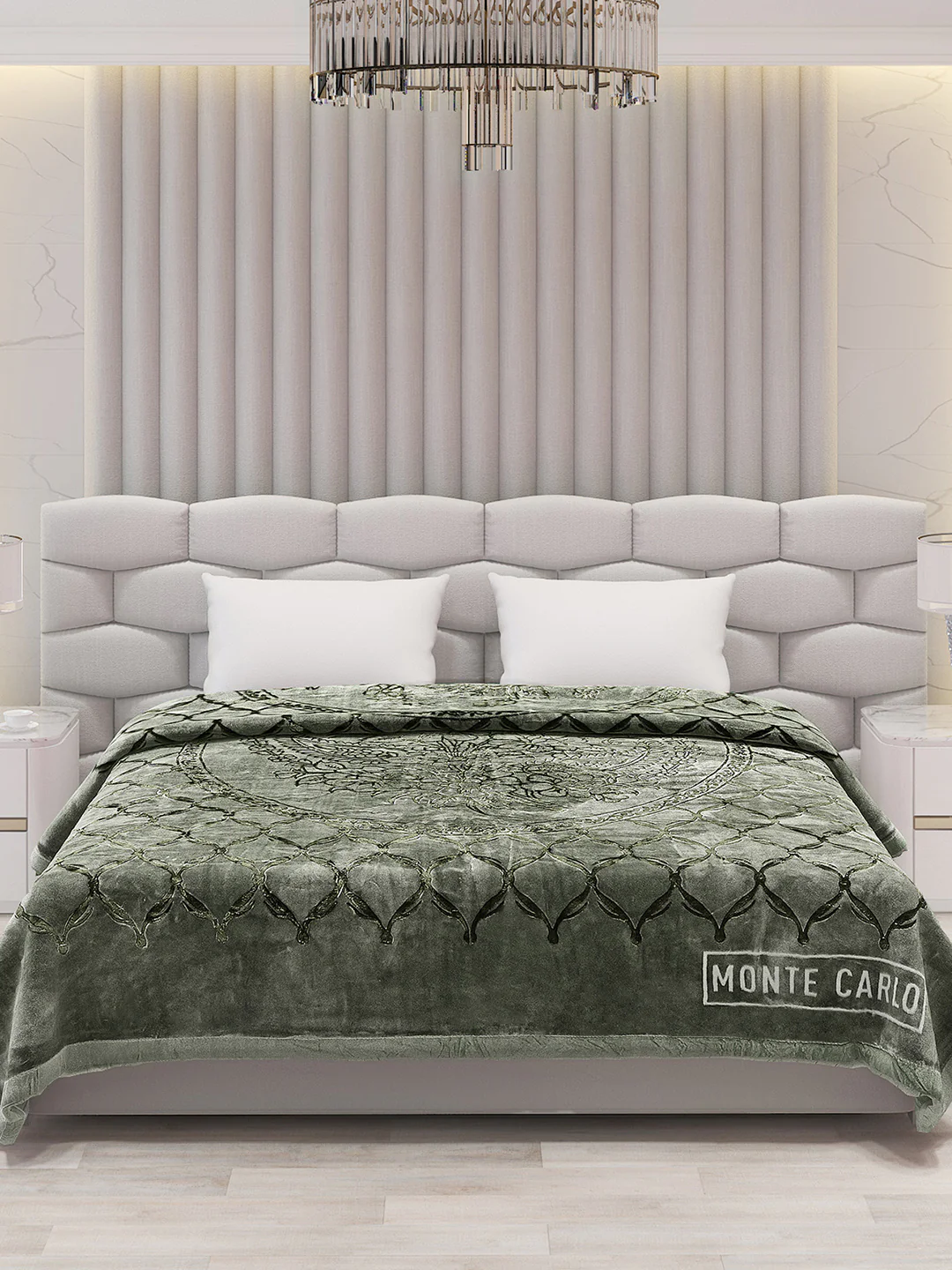 Printed Double Bed Blanket for Heavy Winter -2 Ply - Image 3