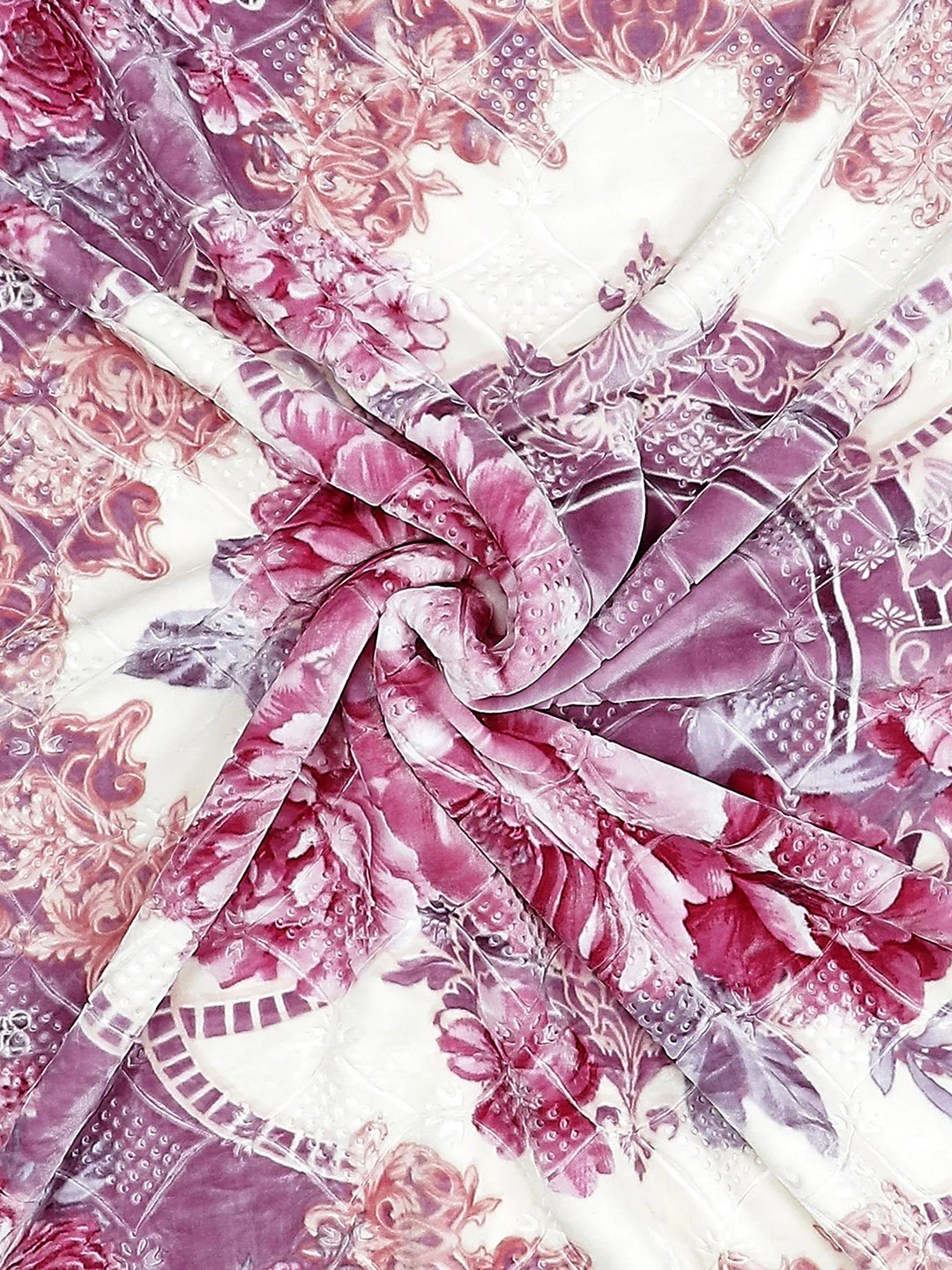 Printed Double Bed Blanket for Heavy Winter -2 Ply - Image 7