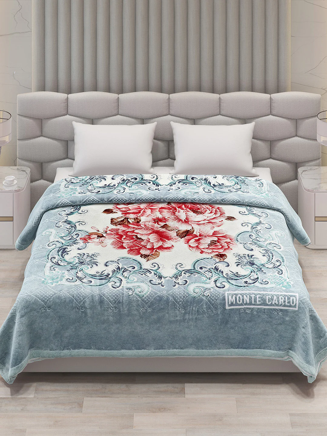 Printed Double Bed Blanket for Heavy Winter -2 Ply - Image 2