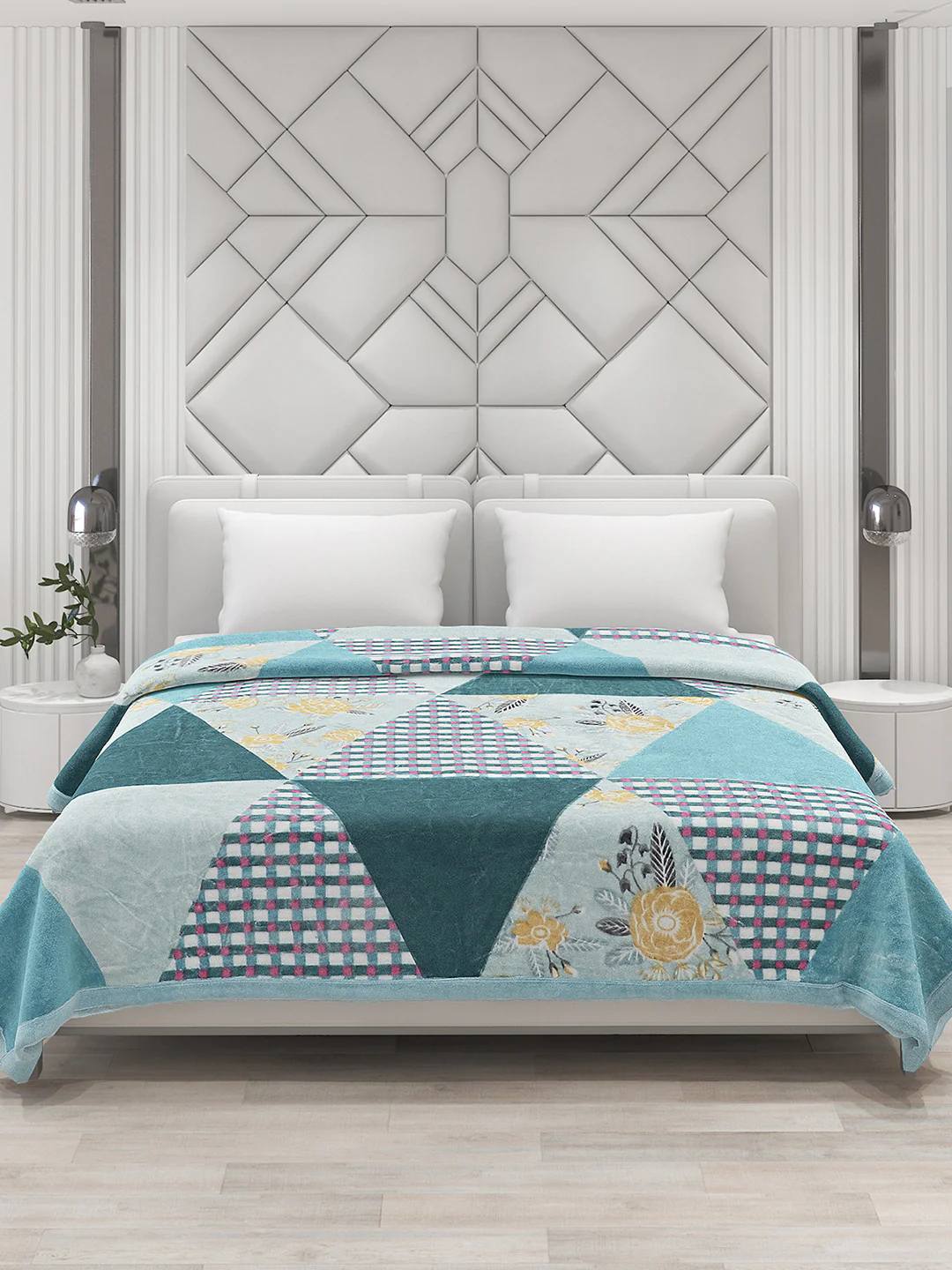 Printed Double Bed Blanket for Heavy Winter -2 Ply - Image 3