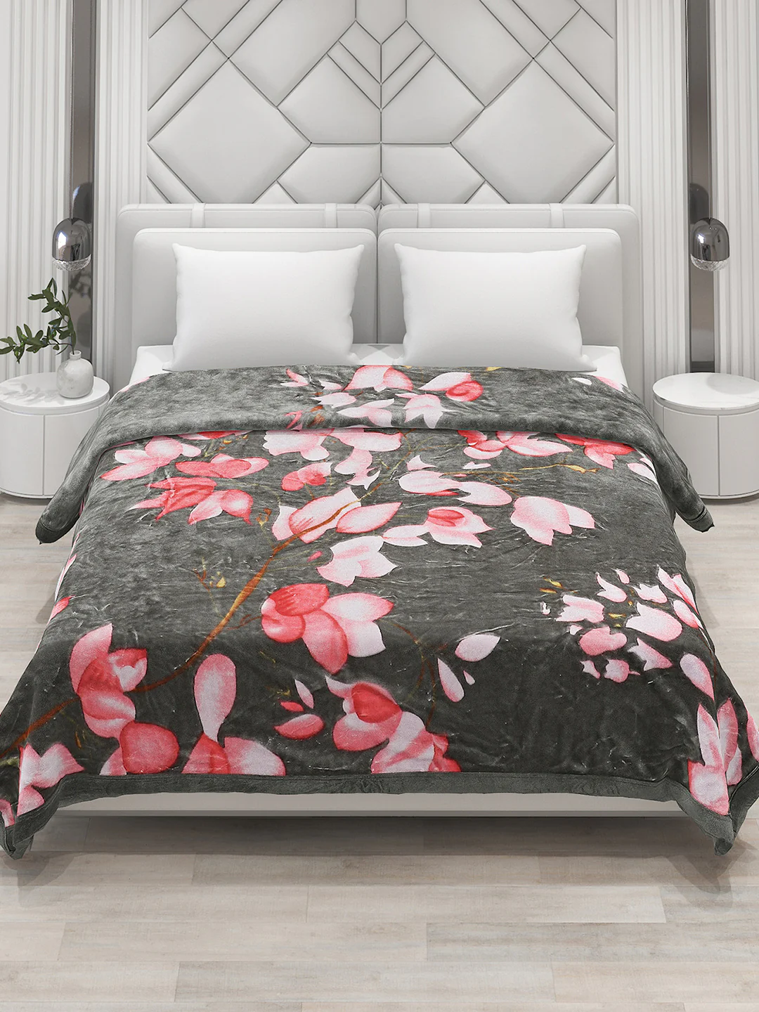 Printed Double Bed Blanket for Heavy Winter -2 Ply - Image 2