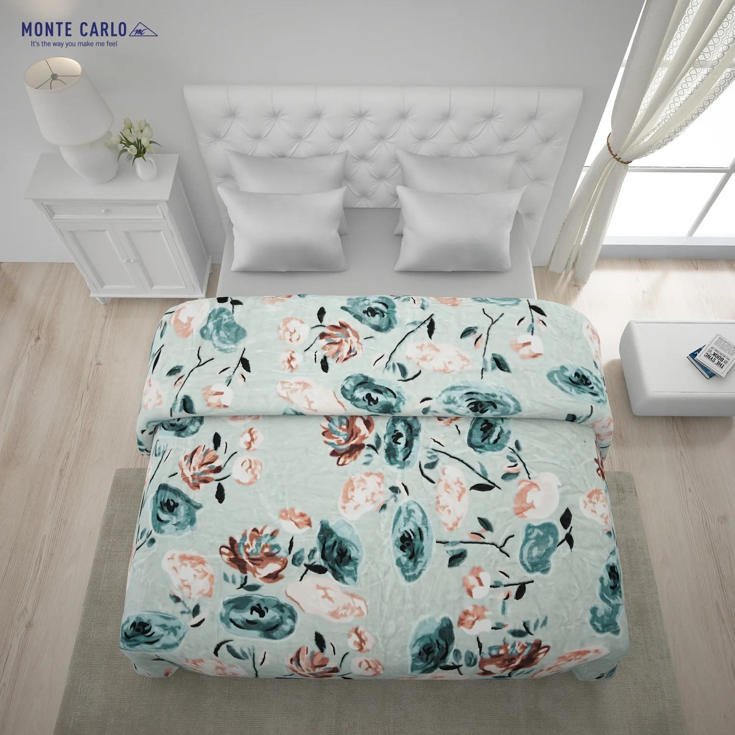 Printed Double Bed Blanket for Heavy Winter -2 Ply - Image 3