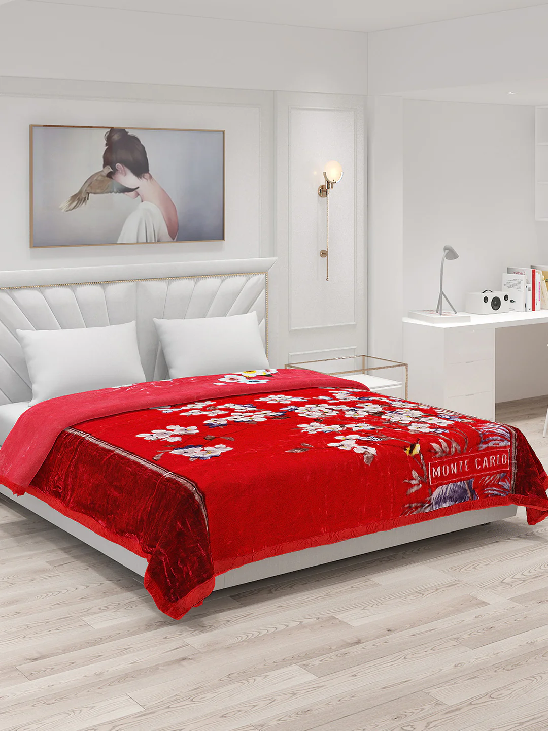 Printed Double Bed Blanket for Heavy Winter -2 Ply - Image 6