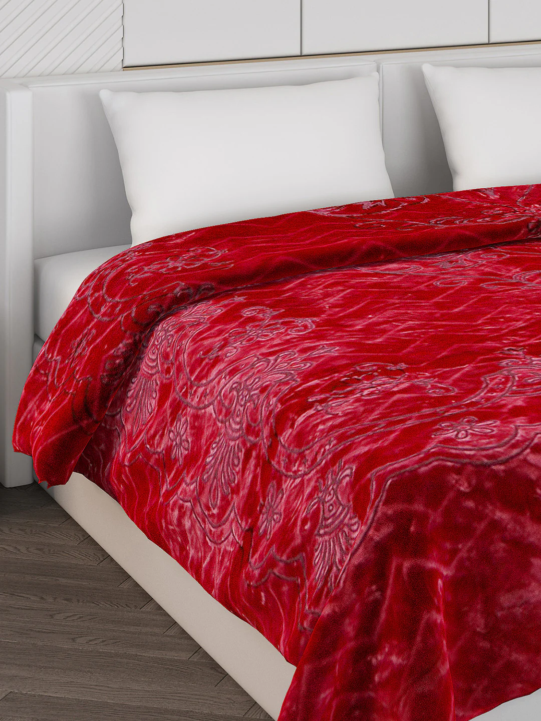 Printed Double Bed Blanket for Heavy Winter -2 Ply - Image 4