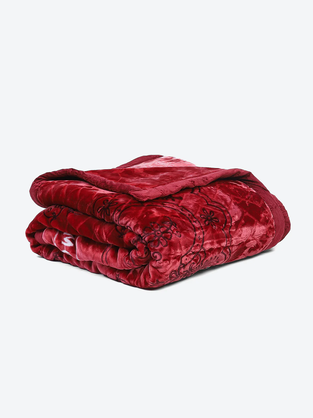 Printed Double Bed Blanket for Heavy Winter -2 Ply - Image 5