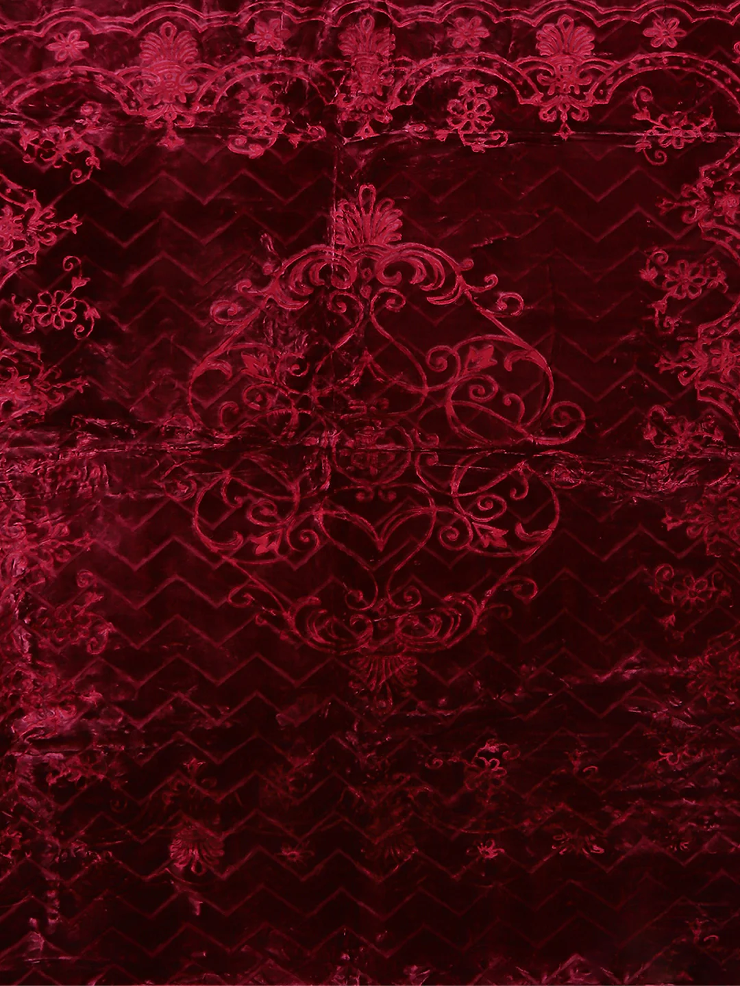 Printed Double Bed Blanket for Heavy Winter -2 Ply - Image 6