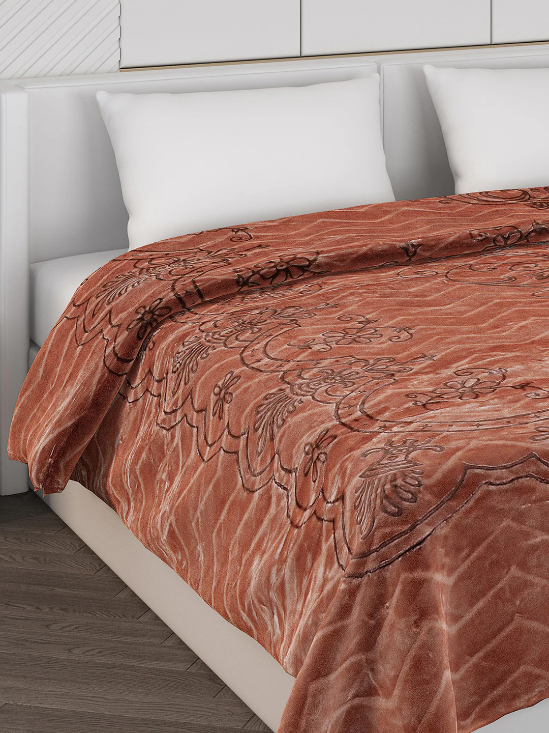 Printed Double Bed Blanket for Heavy Winter -2 Ply - Image 4