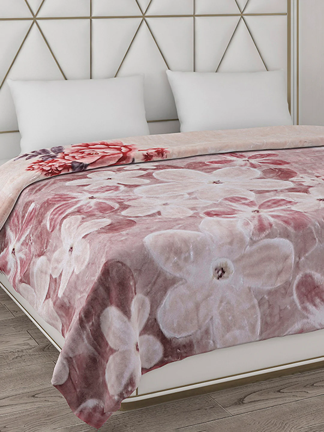 Printed Double Bed Blanket for Heavy Winter -2 Ply - Image 6