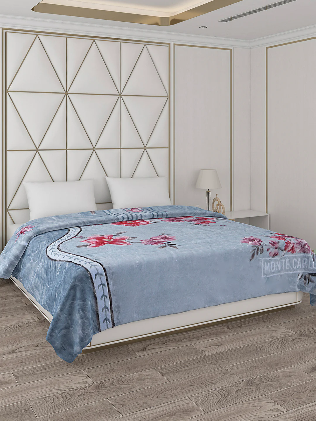 Printed Double Bed Blanket for Heavy Winter -2 Ply - Image 5
