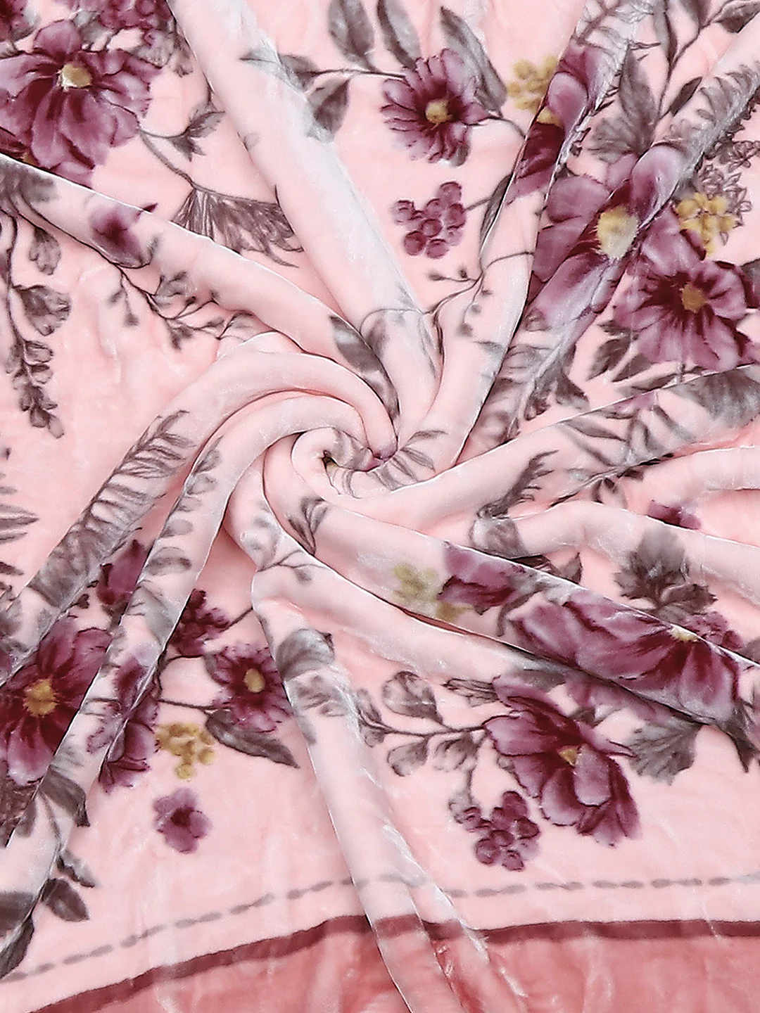 Printed Double Bed Blanket for Heavy Winter -2 Ply - Image 11
