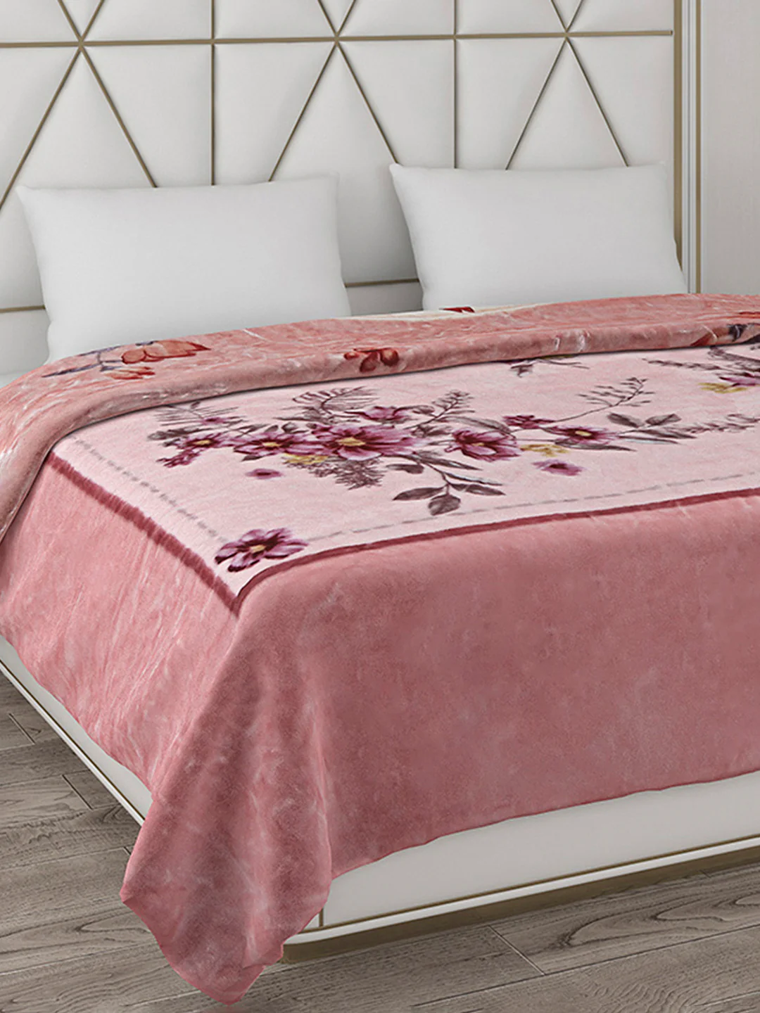 Printed Double Bed Blanket for Heavy Winter -2 Ply - Image 6
