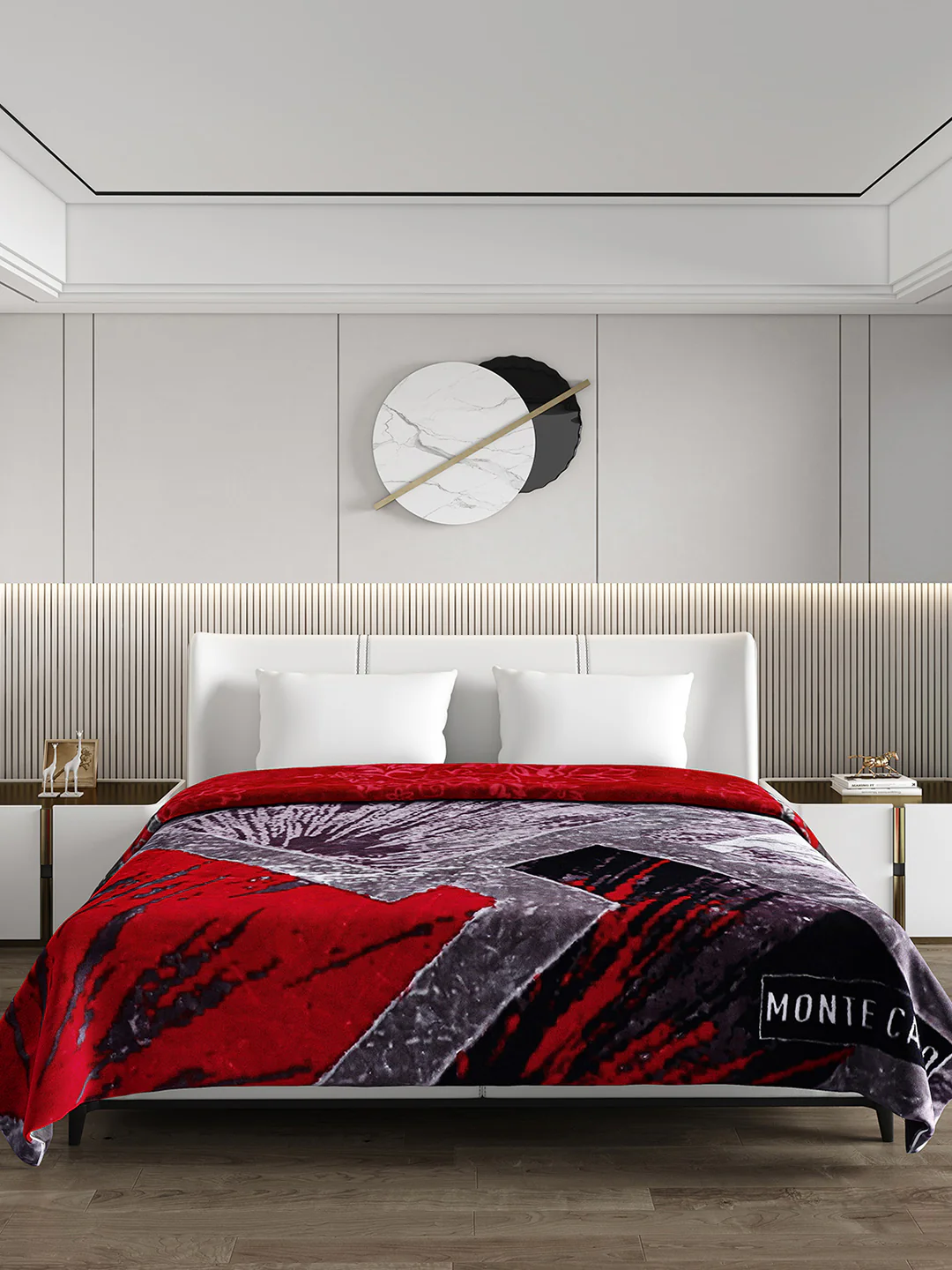 Printed Double Bed Blanket for Heavy Winter -2 Ply - Image 2