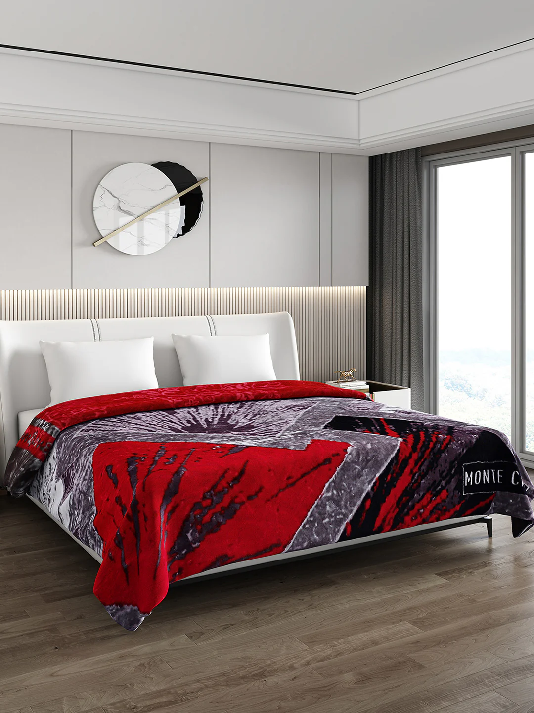 Printed Double Bed Blanket for Heavy Winter -2 Ply - Image 4