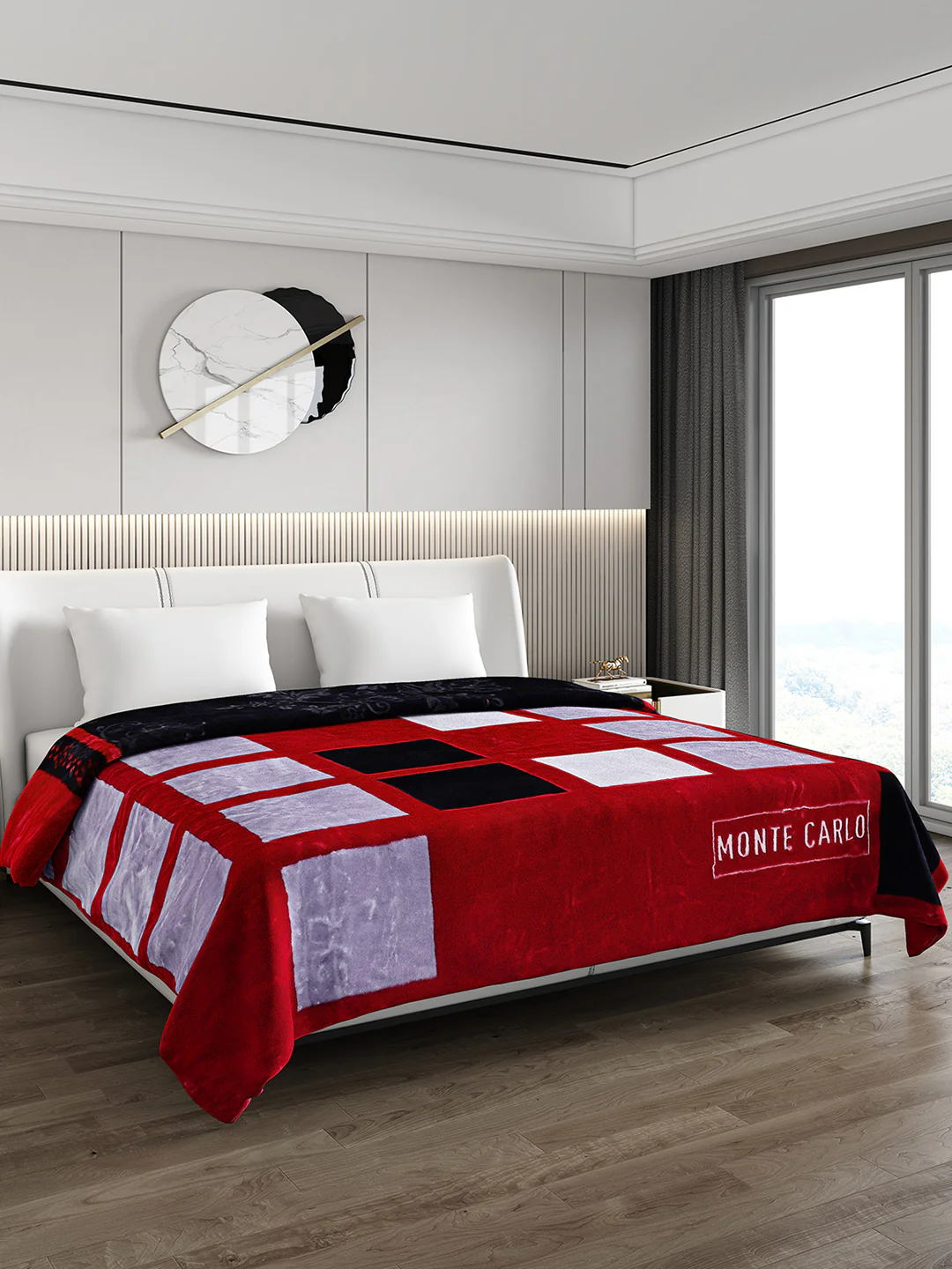 Printed Double Bed Blanket for Heavy Winter -2 Ply - Image 4
