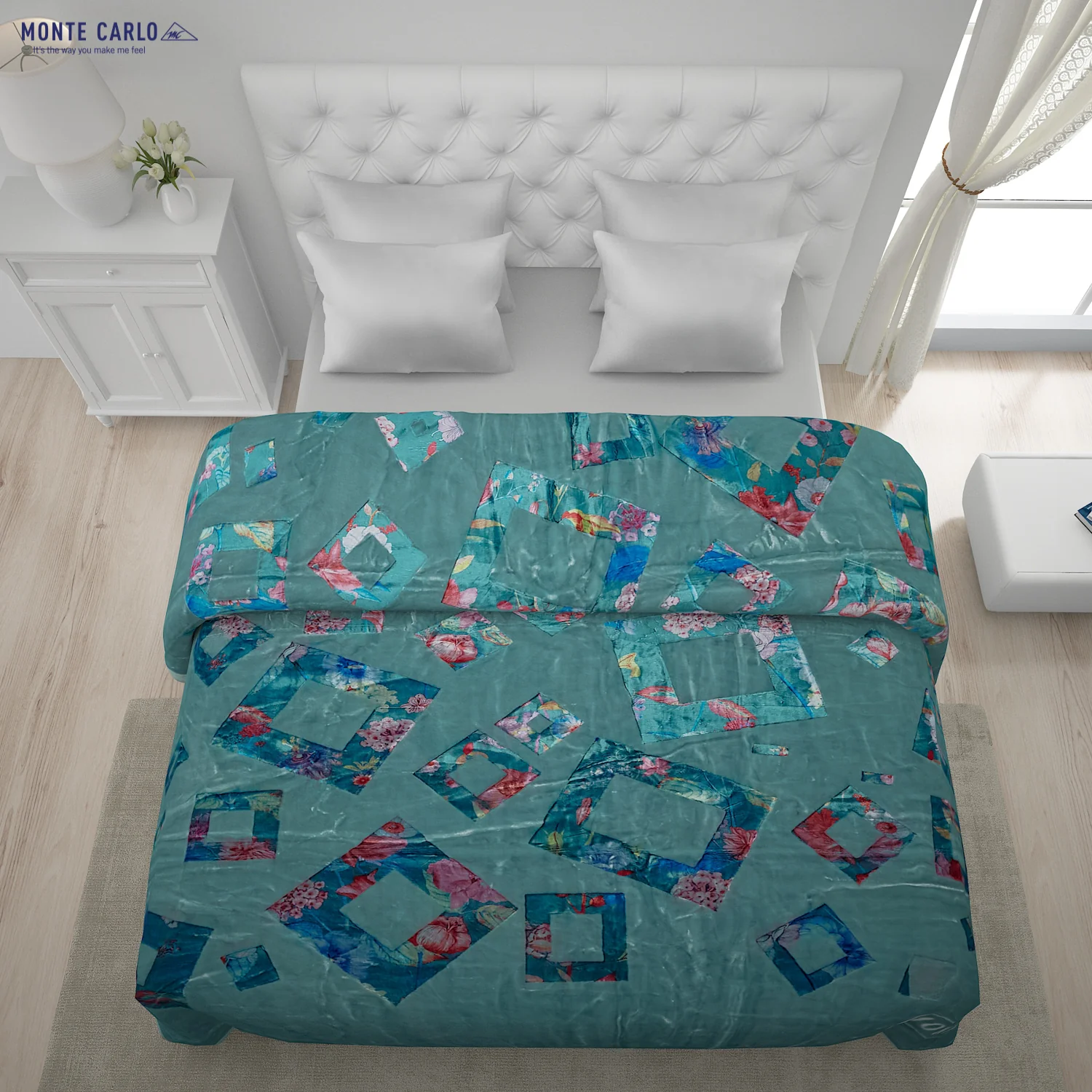 Printed Double Bed Blanket for Heavy Winter -2 Ply - Image 4
