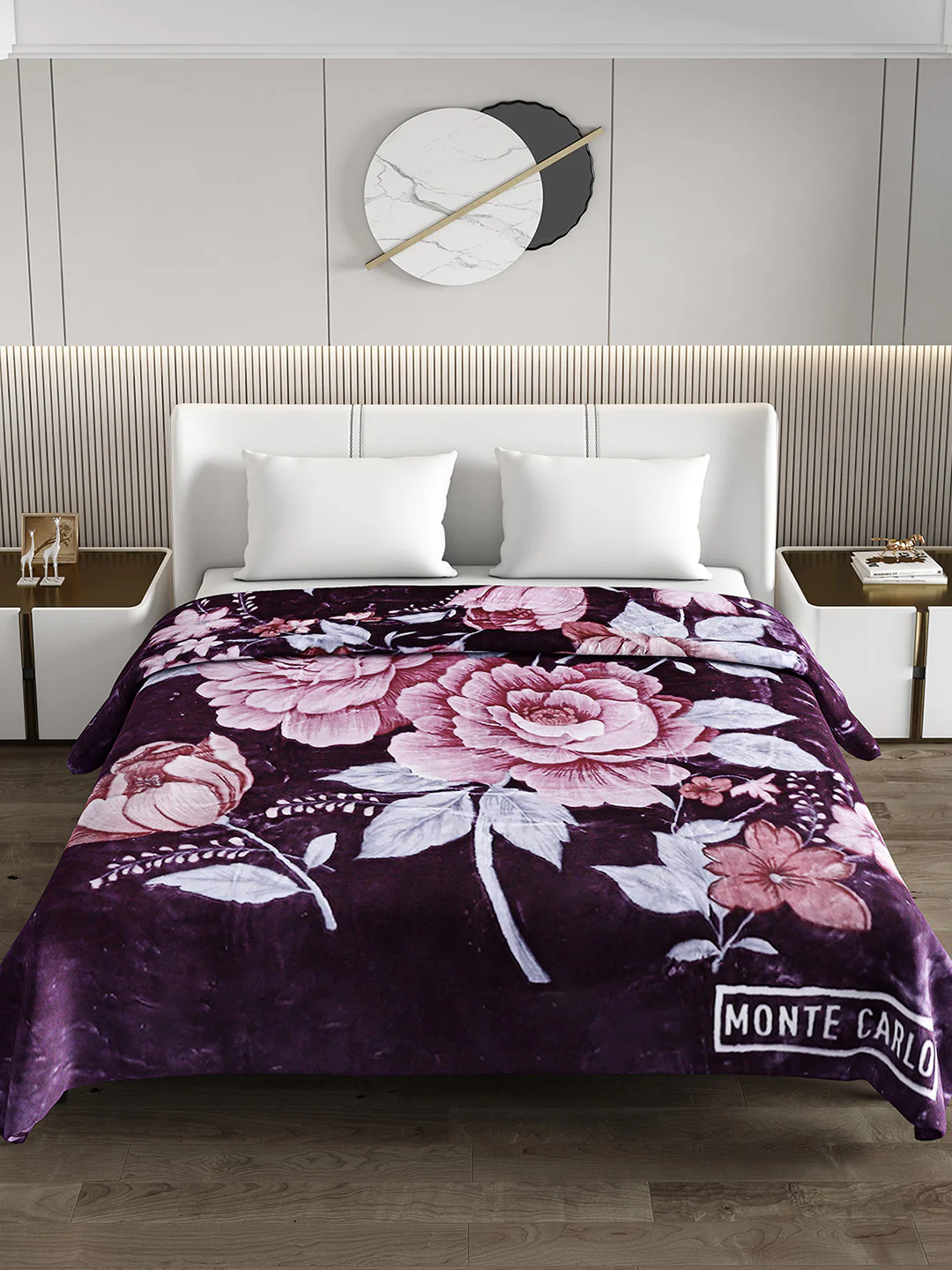Printed Double Bed Blanket for Heavy Winter -2 Ply - Image 3