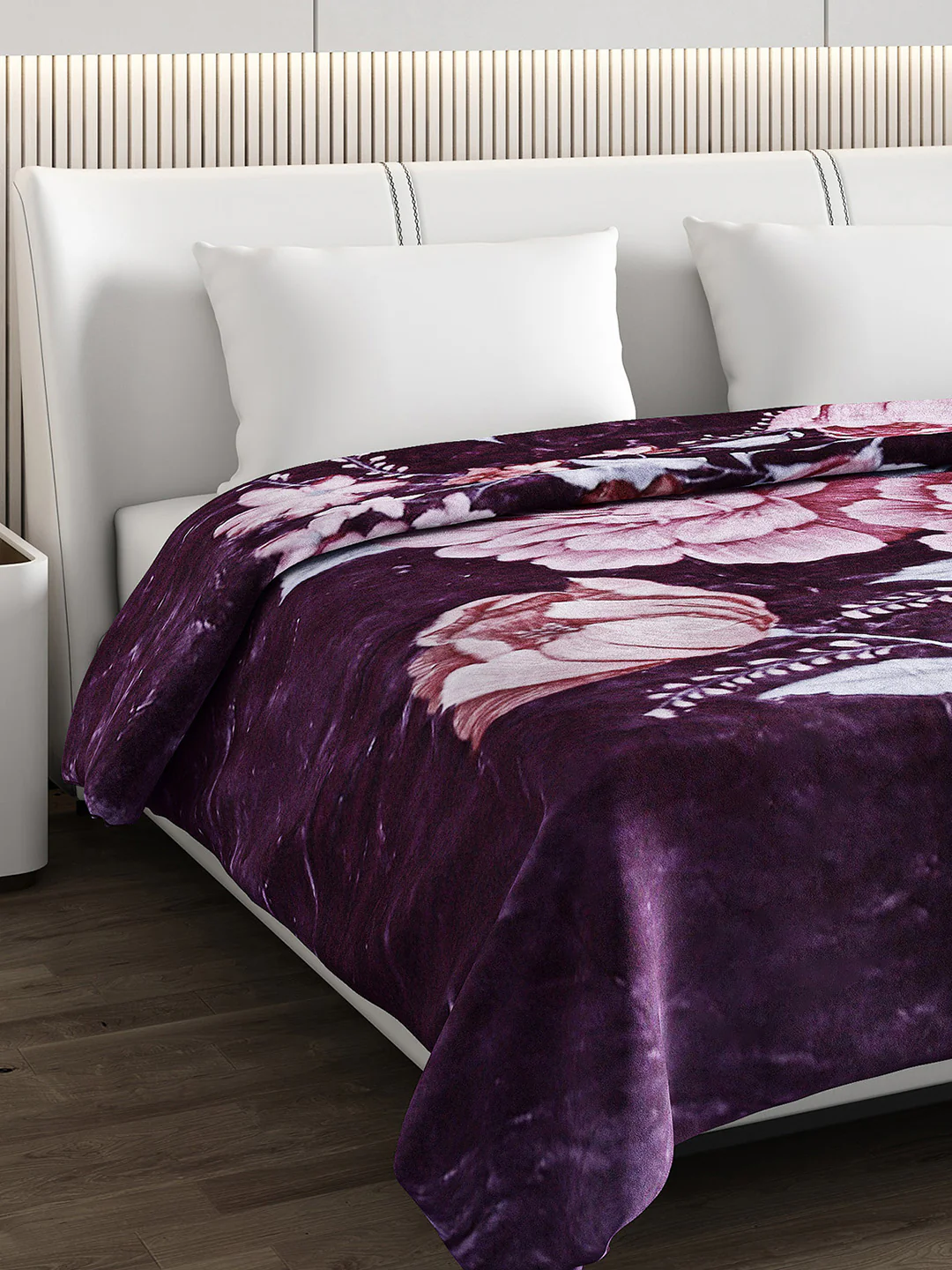 Printed Double Bed Blanket for Heavy Winter -2 Ply - Image 4