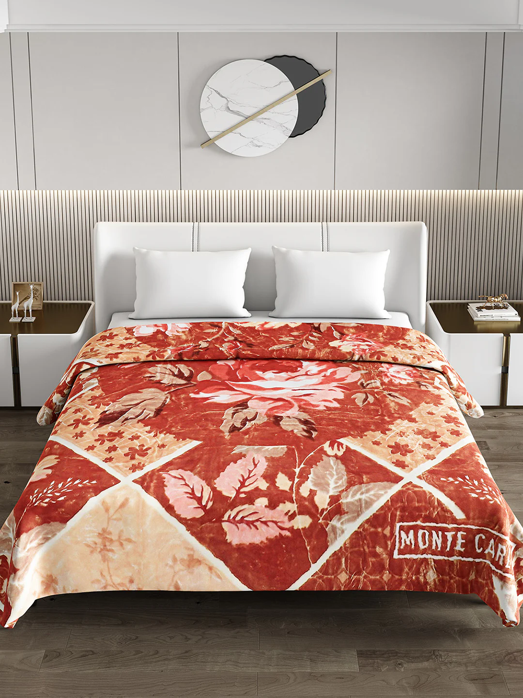 Printed Double Bed Blanket for Heavy Winter -2 Ply - Image 3