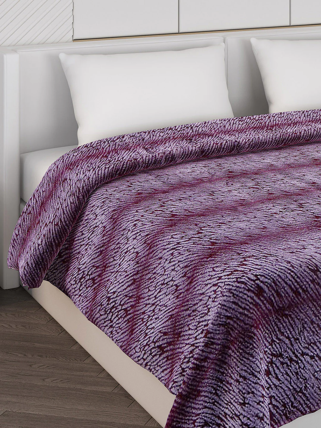 Printed Double Bed Blanket for Heavy Winter -2 Ply - Image 4
