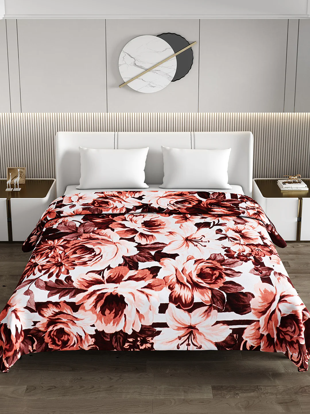 Printed Double Bed Blanket for Heavy Winter -2 Ply - Image 3
