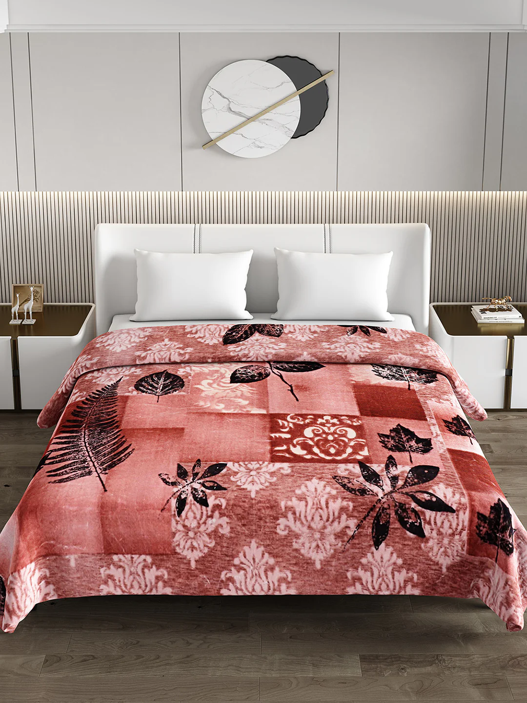 Printed Double Bed Blanket for Heavy Winter -2 Ply - Image 3