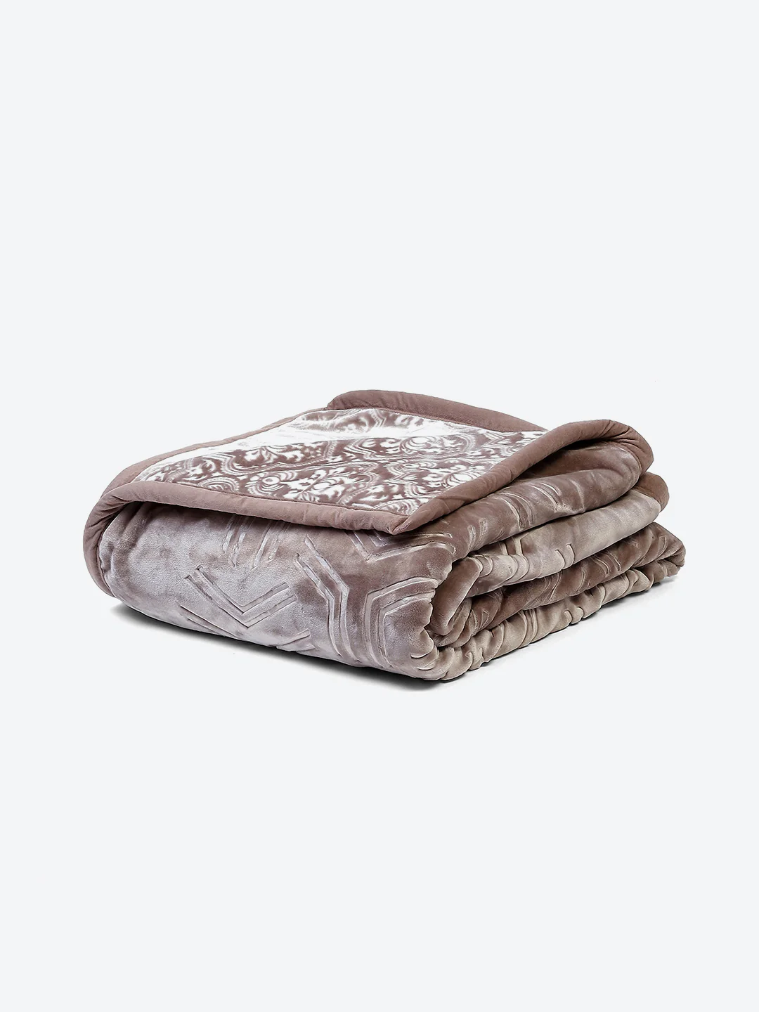 Printed Double Bed Blanket for Heavy Winter -2 Ply - Image 7