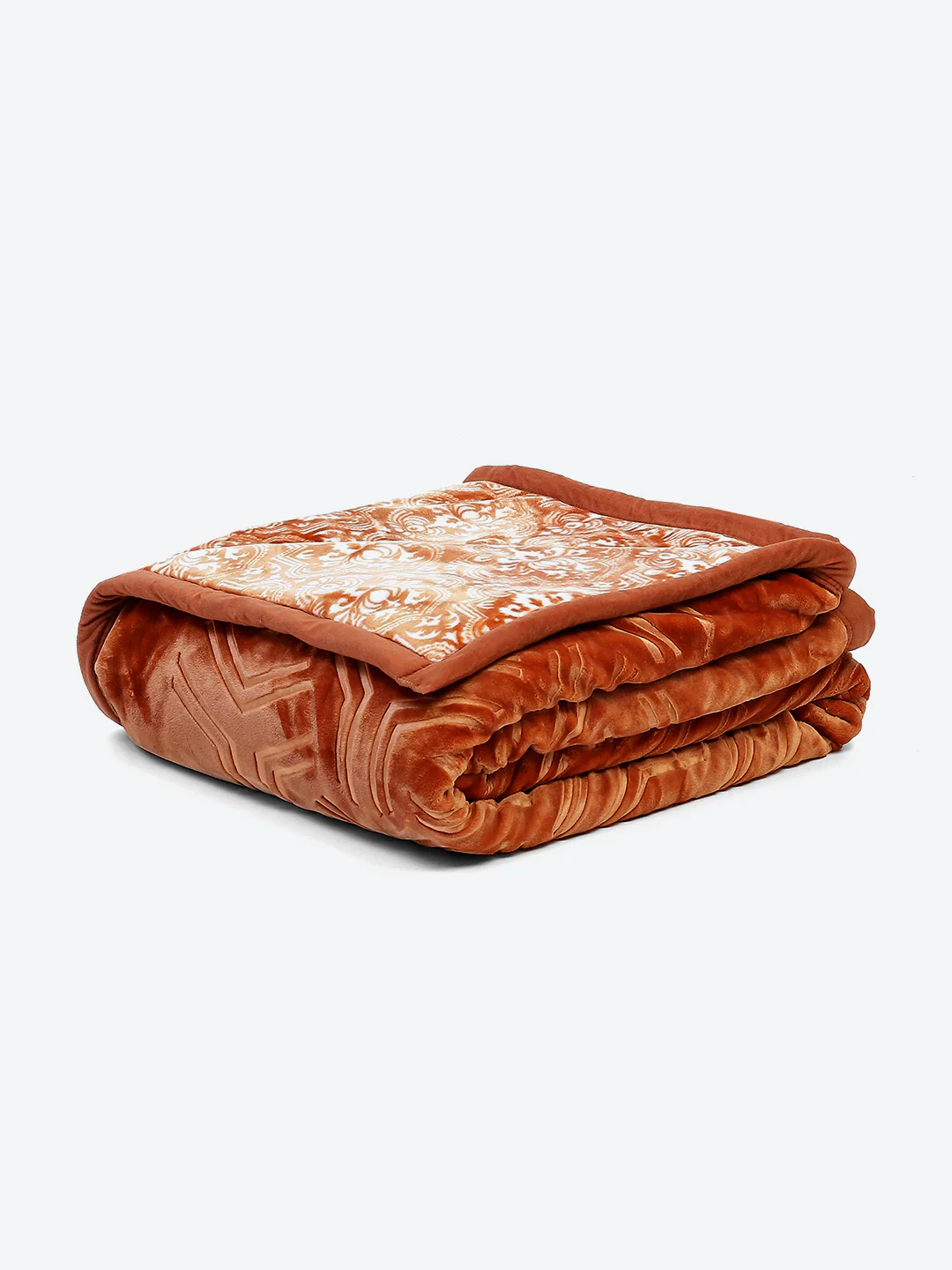 Printed Double Bed Blanket for Heavy Winter -2 Ply - Image 7
