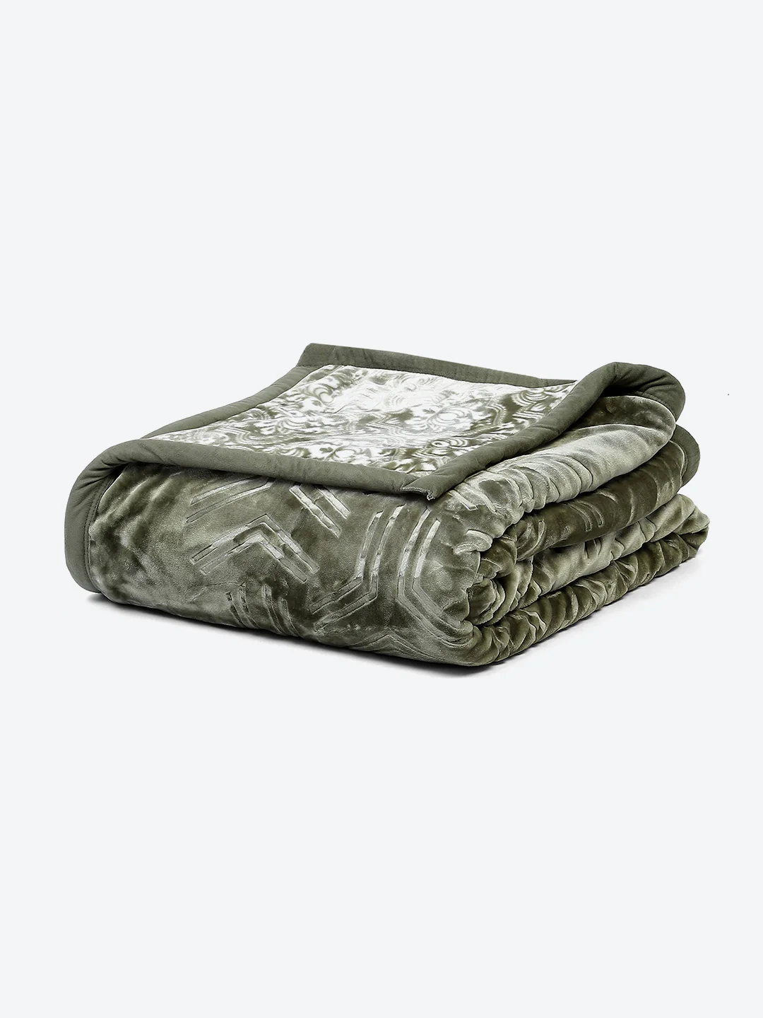Printed Double Bed Blanket for Heavy Winter -2 Ply - Image 7