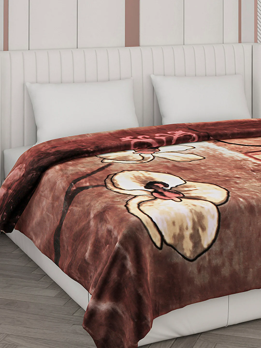 Printed Double Bed Blanket for Heavy Winter -2 Ply - Image 4