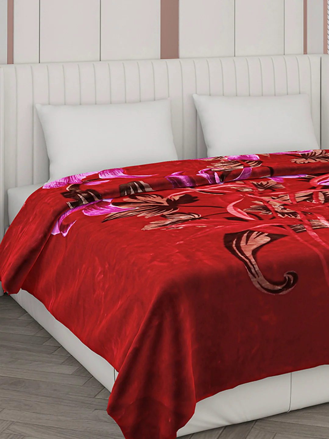 Printed Double Bed Blanket for Heavy Winter -2 Ply - Image 4