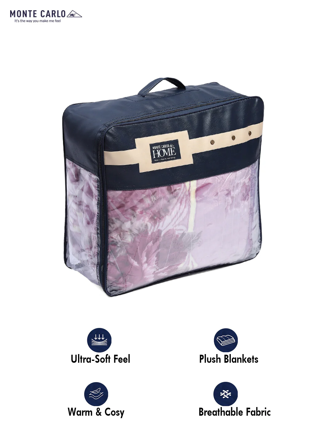 Printed Double Bed Blanket for Heavy Winter -2 Ply - Image 8