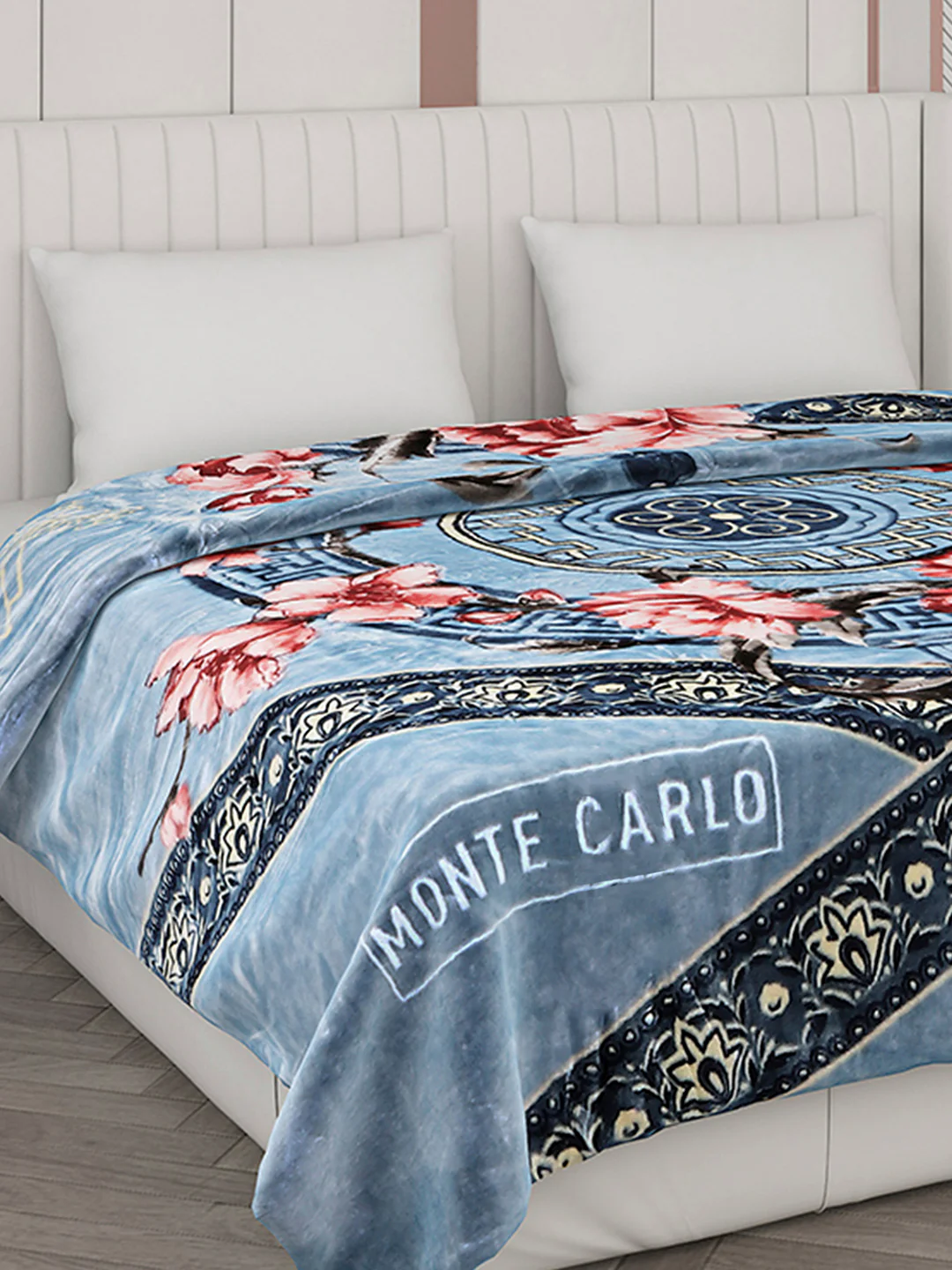 Printed Double Bed Blanket for Heavy Winter -2 Ply - Image 4