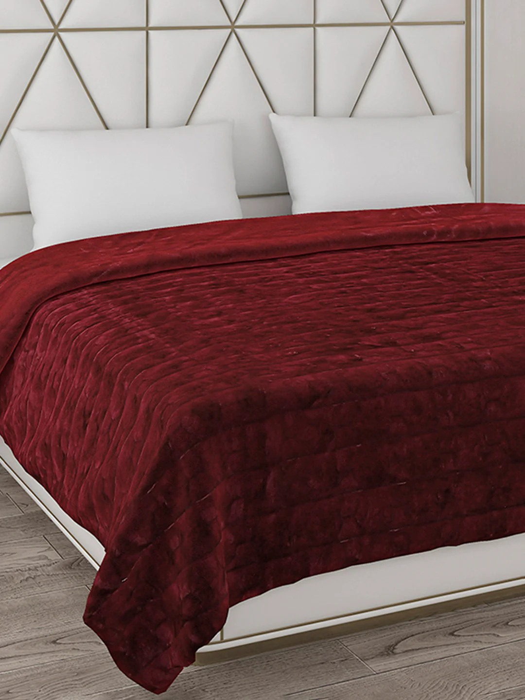 Printed Double Bed Blanket for Heavy Winter -2 Ply - Image 6