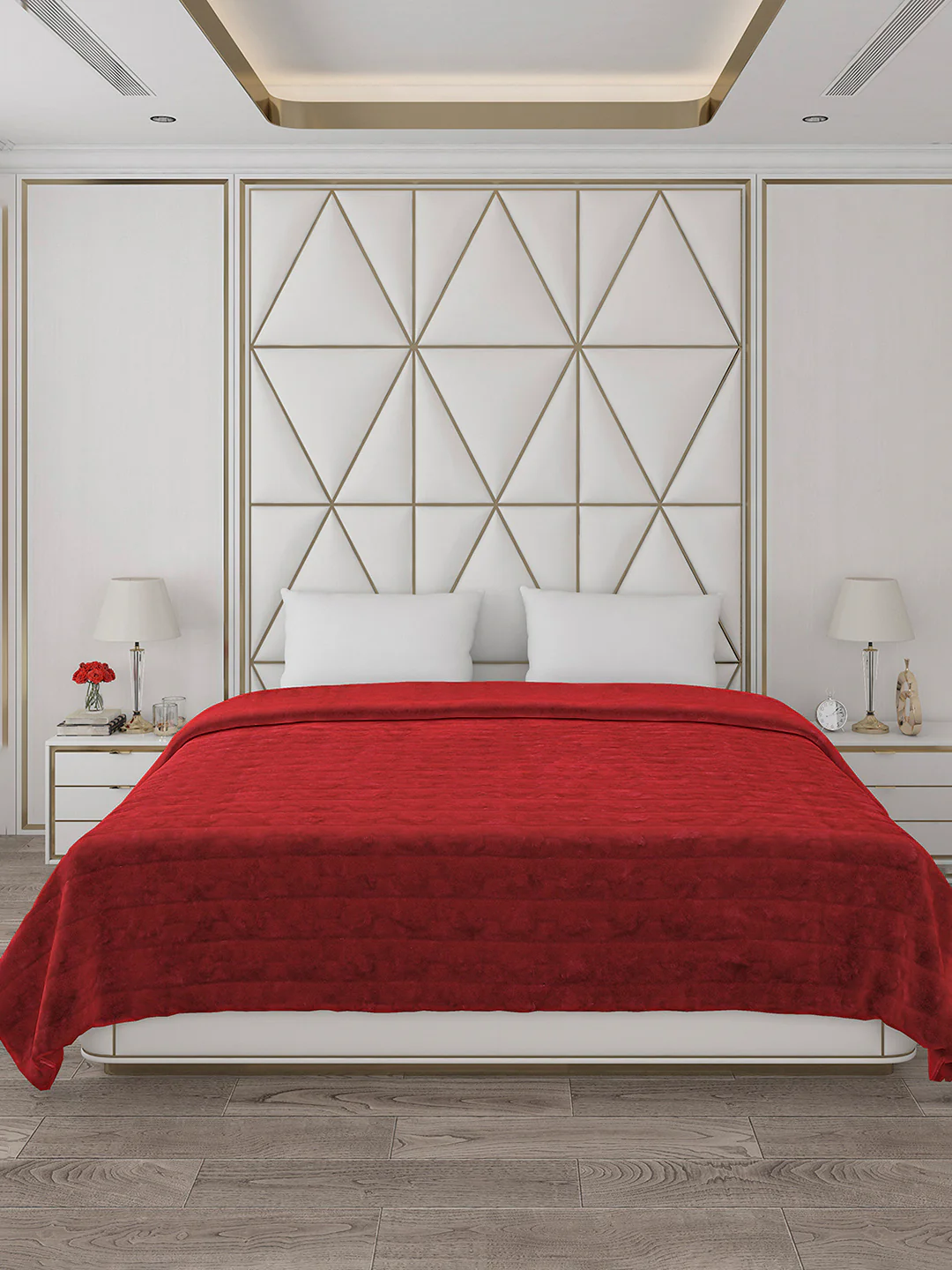 Printed Double Bed Blanket for Heavy Winter -2 Ply - Image 3