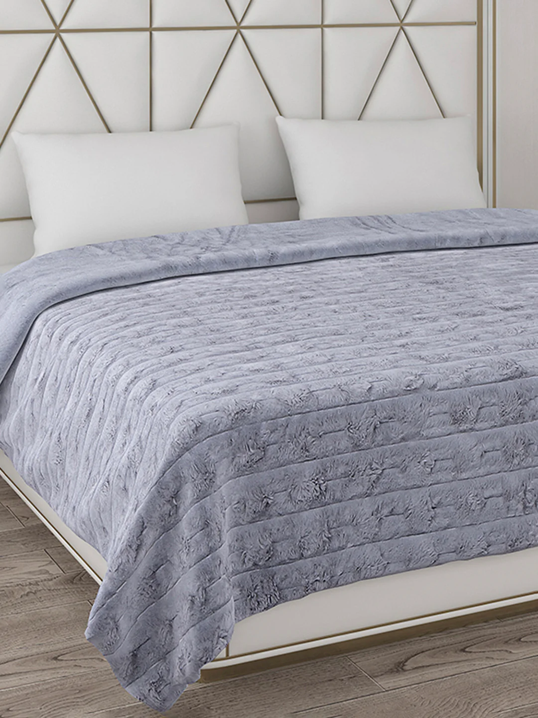Printed Double Bed Blanket for Heavy Winter -2 Ply - Image 6