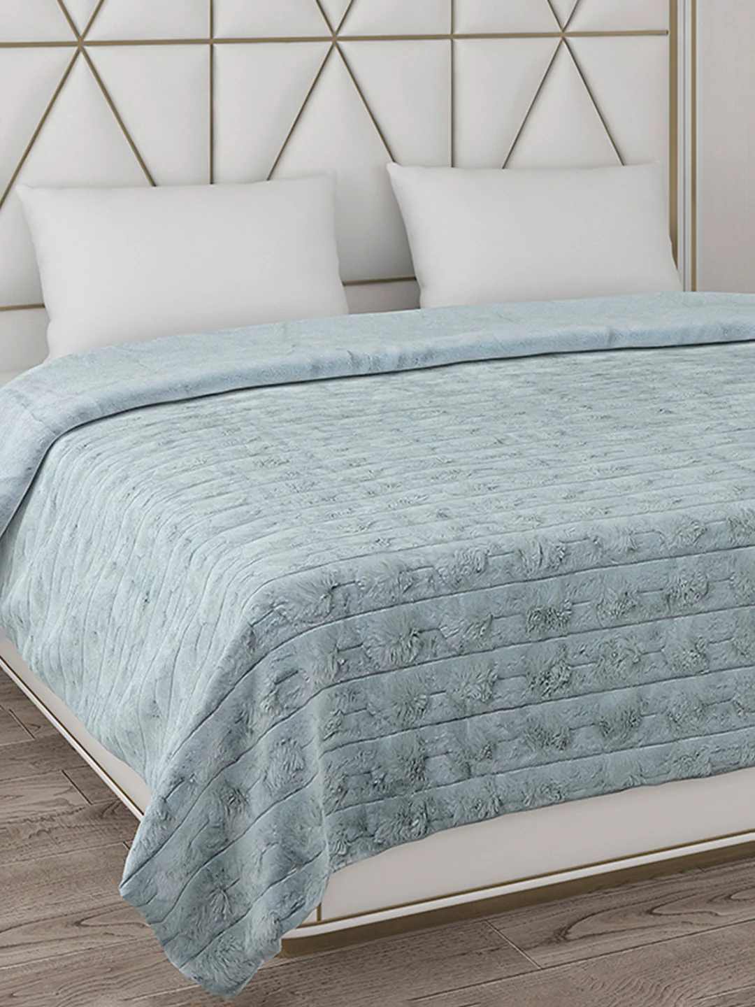 Printed Double Bed Blanket for Heavy Winter -2 Ply - Image 6