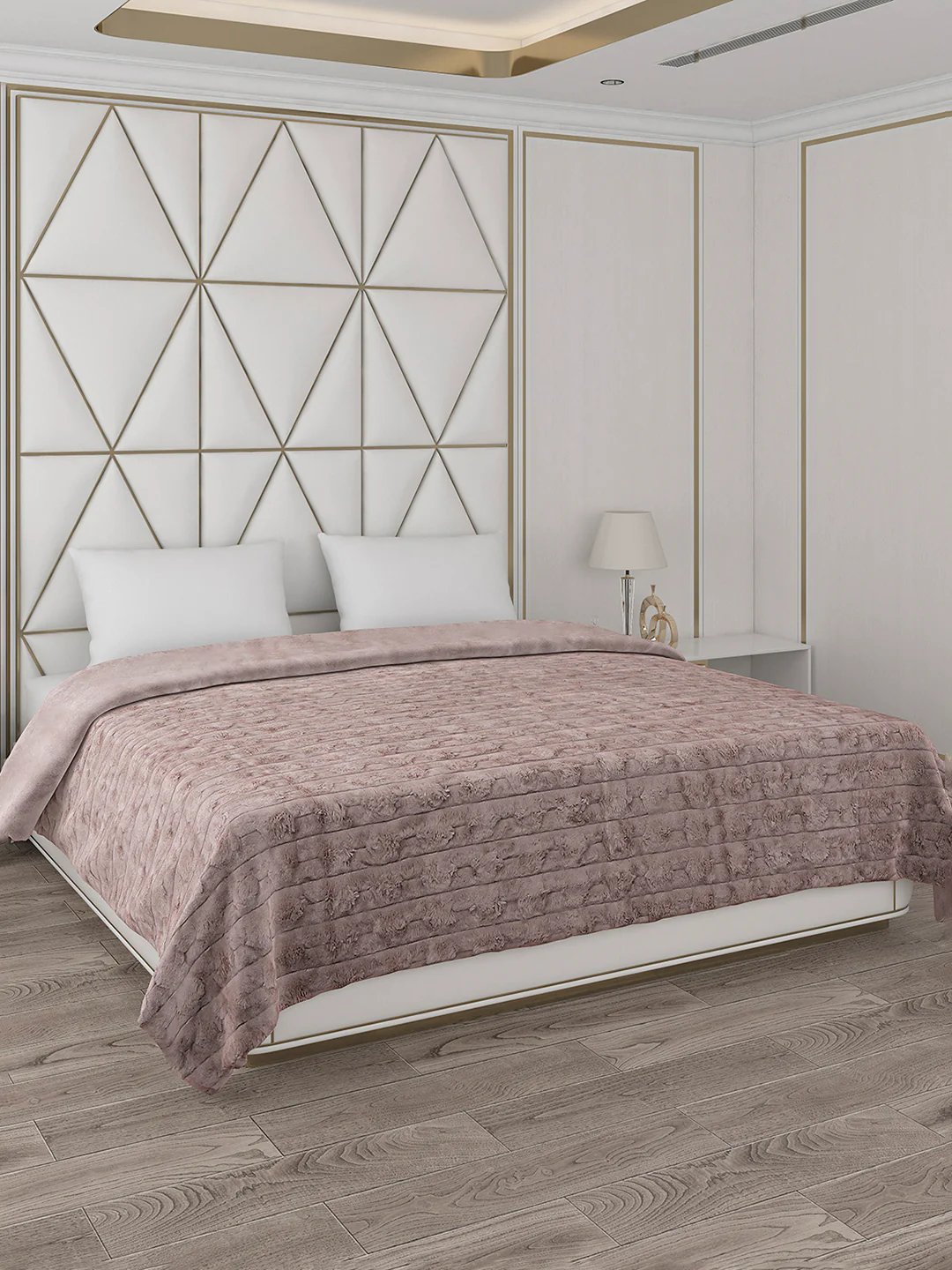 Printed Double Bed Blanket for Heavy Winter -2 Ply - Image 4