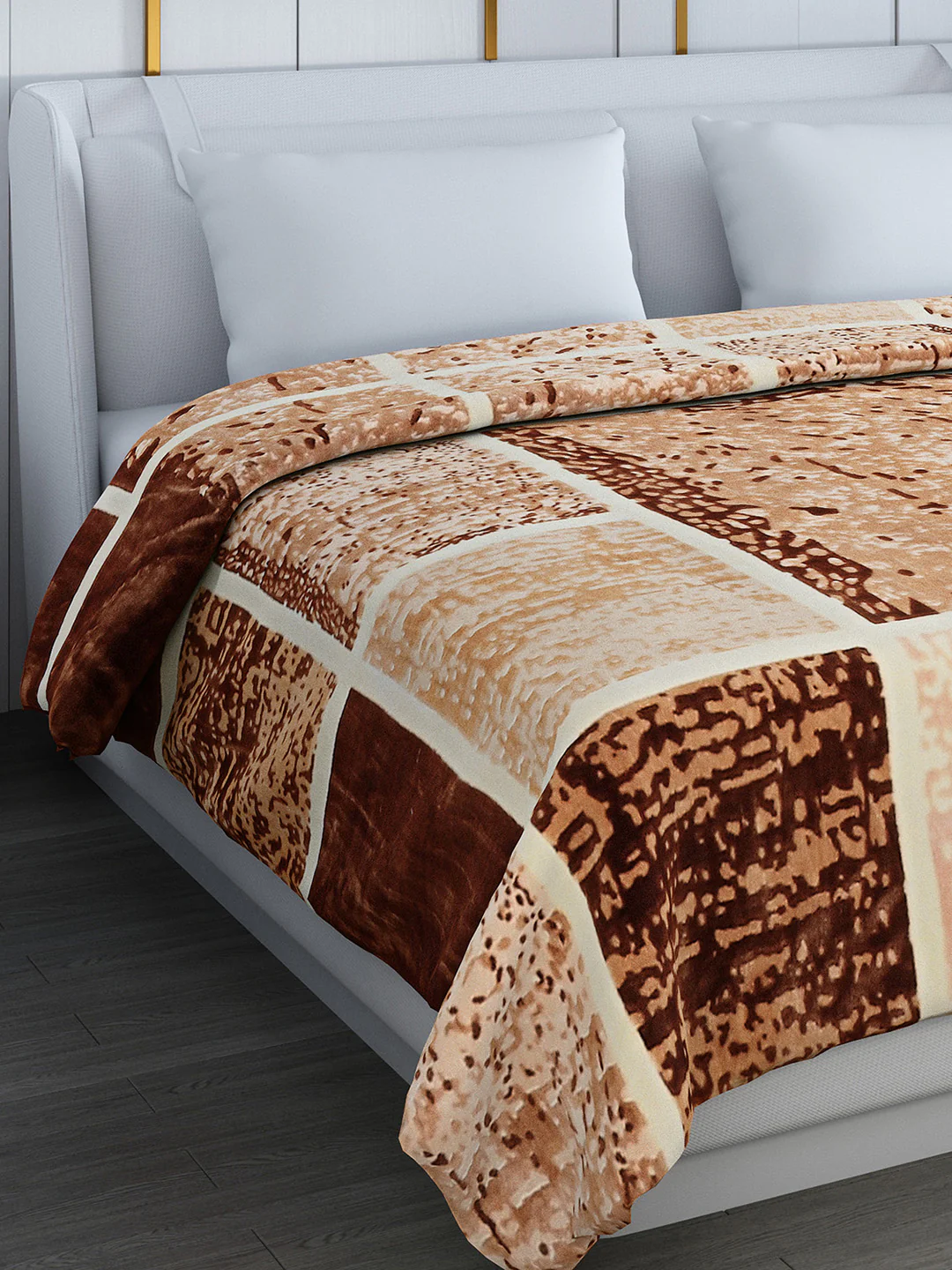 Printed Double Bed Blanket for Heavy Winter -2 Ply - Image 4