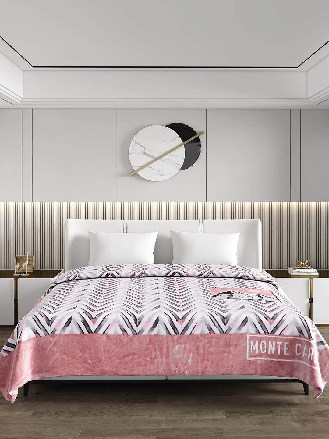 Printed Double Bed Blanket for Heavy Winter -2 Ply - Image 2