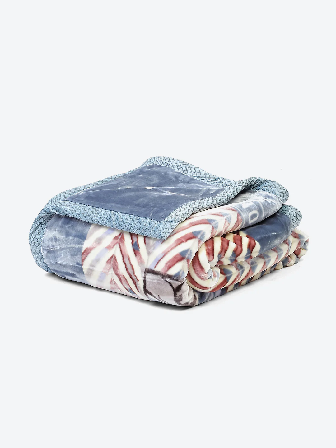 Printed Double Bed Blanket for Heavy Winter -2 Ply - Image 5