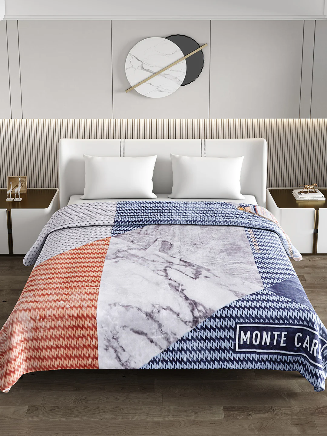 Printed Double Bed Blanket for Heavy Winter -2 Ply - Image 3