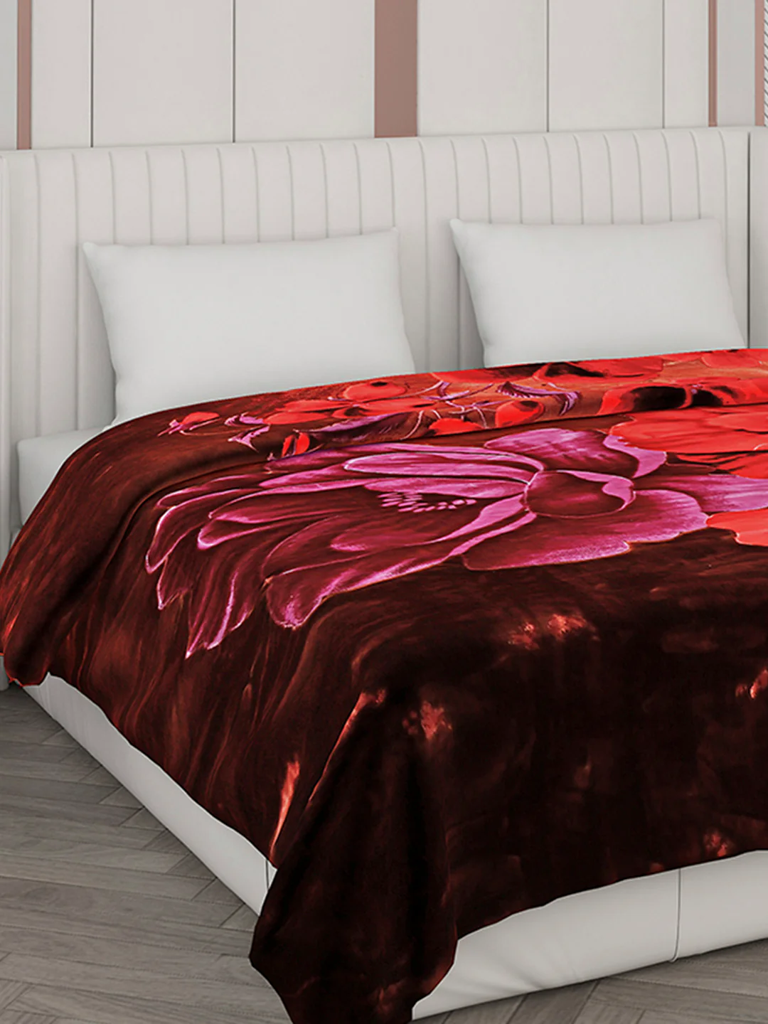 Printed Double Bed Blanket for Heavy Winter -2 Ply - Image 4